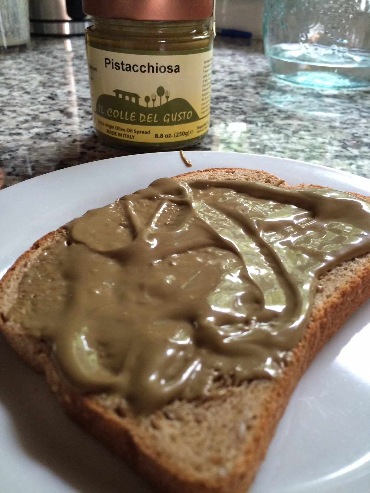 Sicilian Pistachio Spread with Extra Virgin Olive Oil