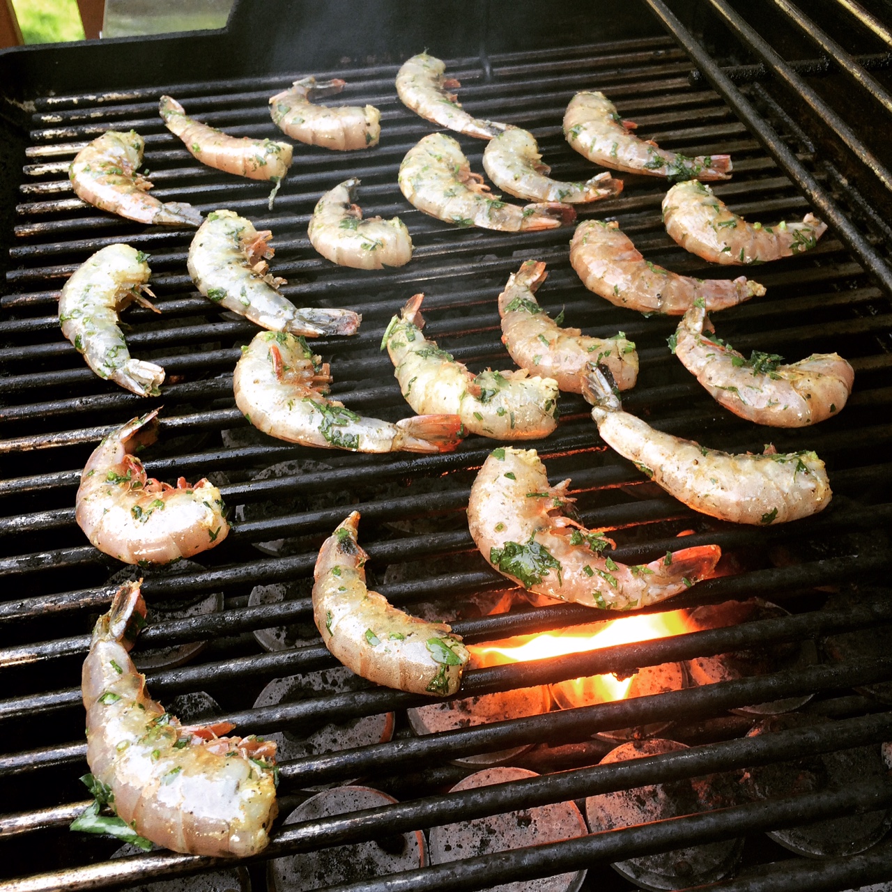 Grilled Shrimp with Rosemary